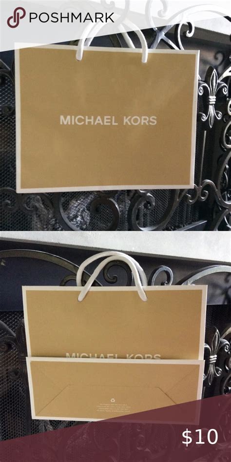 michael kors paper gift bag